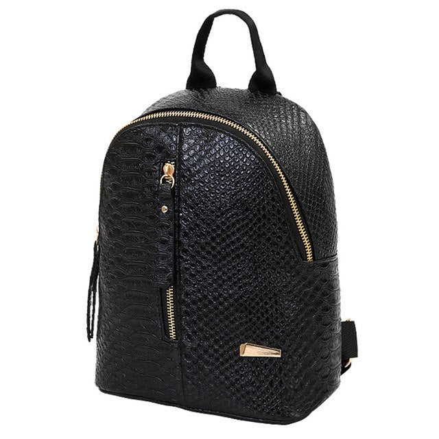 Bagpack Women Backpacks PU Leather Schoolbags - Active Entrepreneur