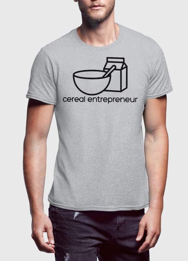 CEREAL ENTREPRENEUR Printed T-shirt - Active Entrepreneur