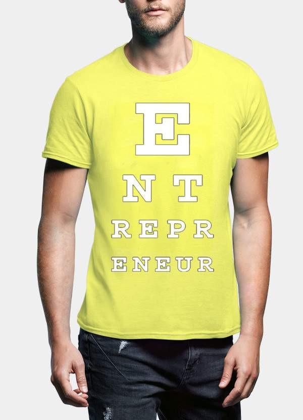 Entrepreneur Printed T-shirt - Active Entrepreneur