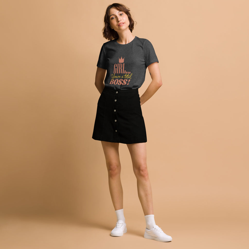 Women’s relaxed tri-blend t-shirt - Active Entrepreneur